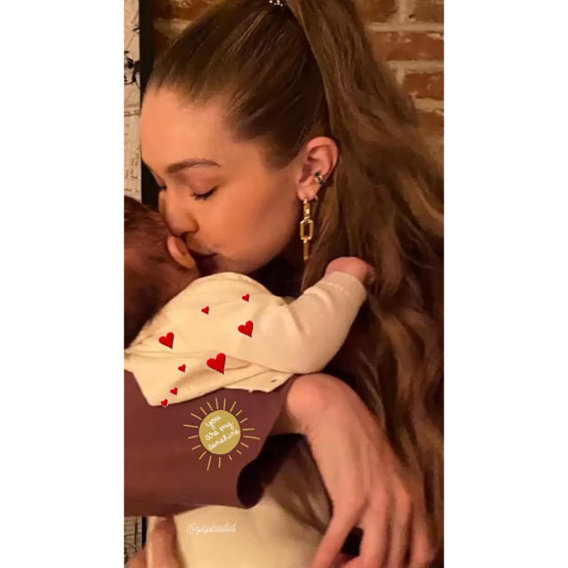 Gigi Hadid Shares Rare Photo of Her Daughter Khai With 'Forever Protector'  Bella Hadid