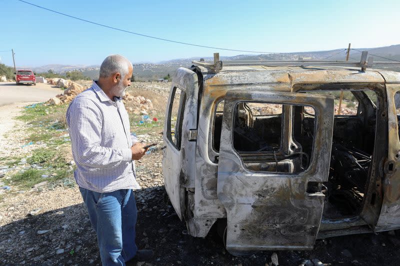 Funeral of a Palestinian who was killed in Israeli settler raid in the West Bank