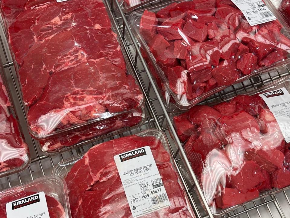 Fresh beef for sale Costco in Sydney Australia