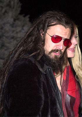 Rob Zombie gives the stink-eye at the Universal Amphitheatre premiere of Universal's Dr. Seuss' How The Grinch Stole Christmas