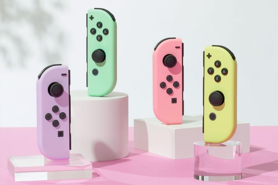 任天堂推出粉嫩配色設計的Joy-Con手持控制器