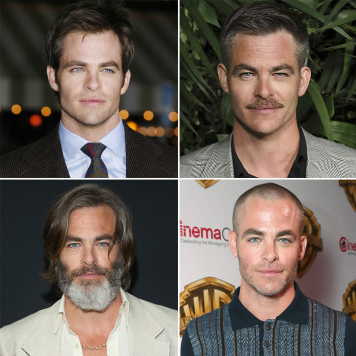 Chris Pine: todos sus cambios de look