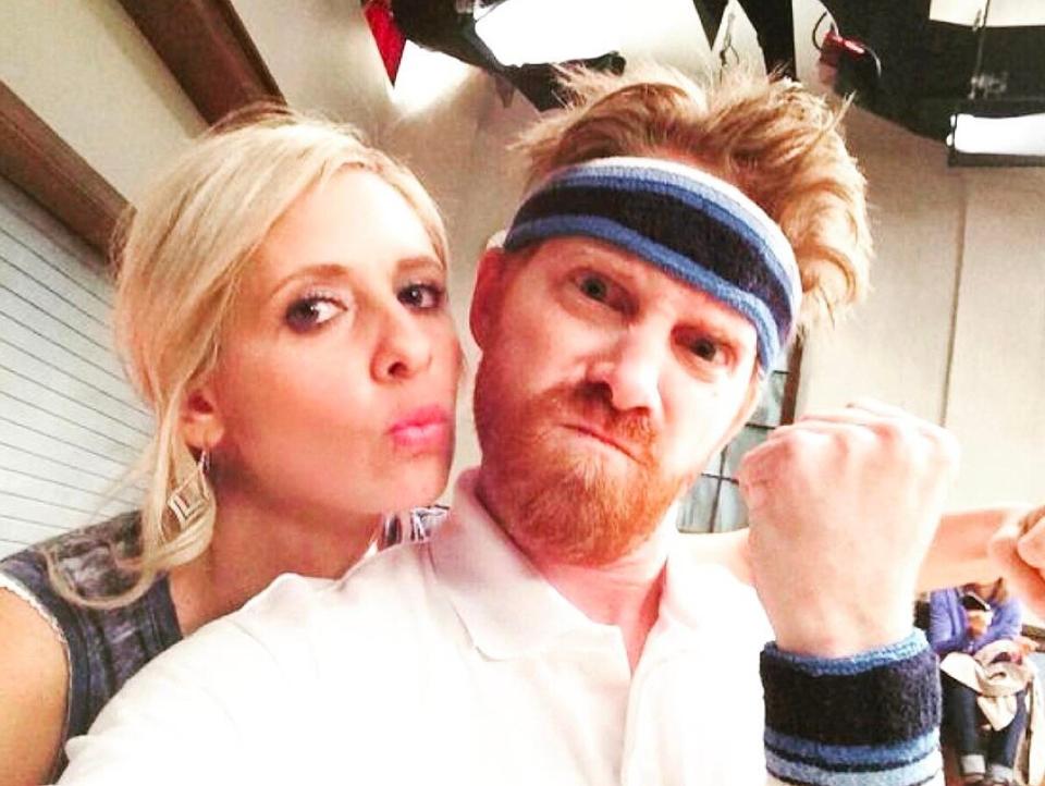 SARAH MICHELLE GELLAR & SETH GREEN 