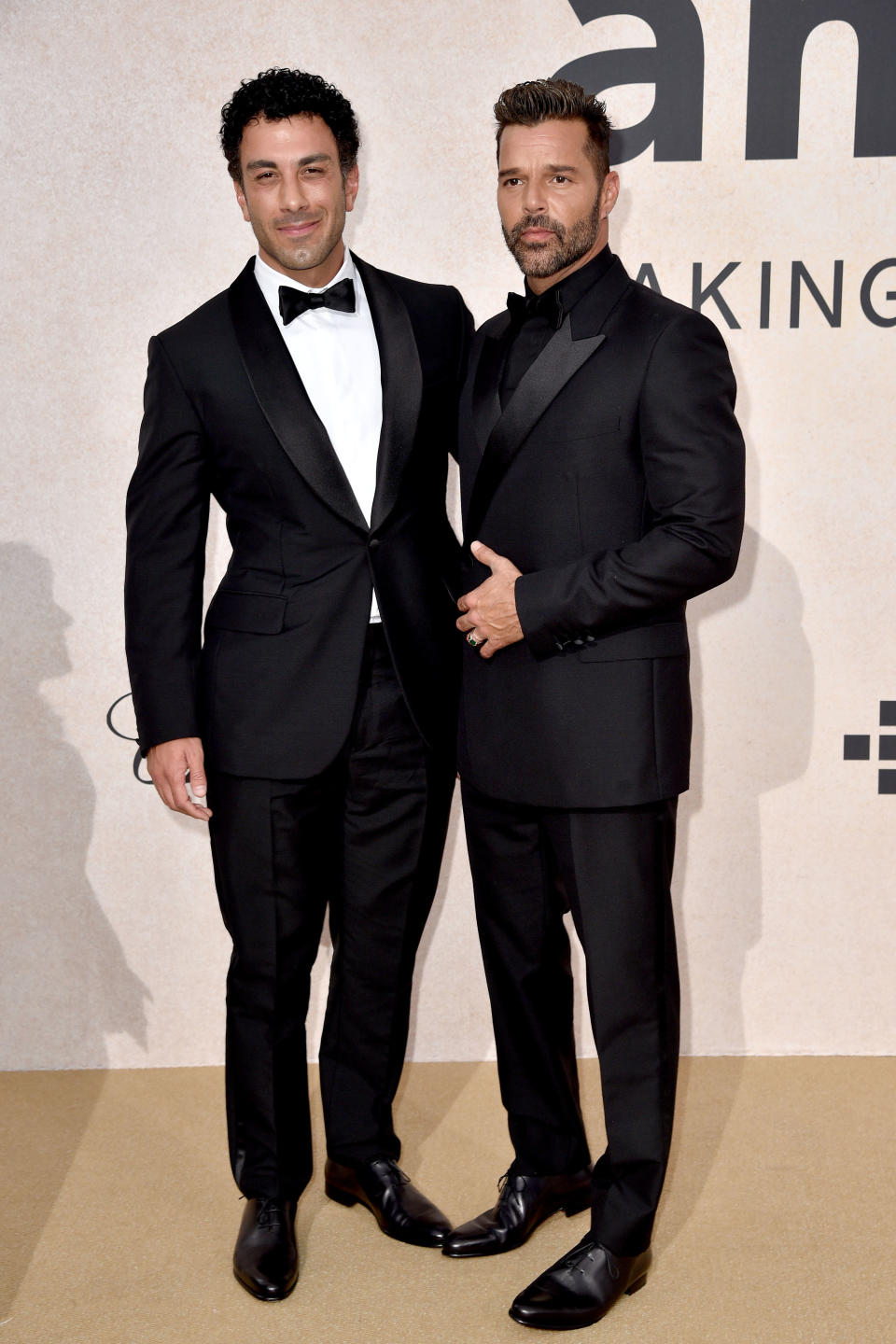 Ricky Martin and Jwan Yosef