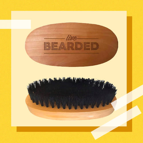 live bearded beard brush