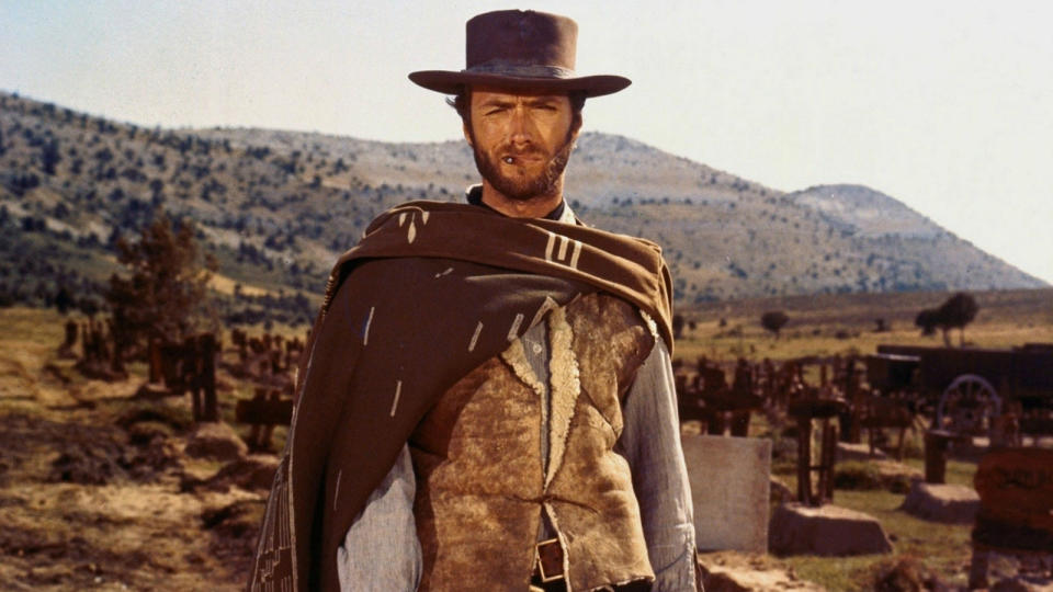 <p> The conclusion of Sergio Leone’s spaghetti Western trilogy (so called because it was filmed in Italy), The Good, The Bad, and The Ugly sees the formidable trio of Clint Eastwood, Lee Van Cleef and Eli Wallach sharing screen-time. It’s a three-way scrap for a bag of Confederate gold - which is buried somewhere in a grave - between the movie’s cast who roughly map to the film’s title (Eastwood / Van Cleef / Wallach respectively), and the trio are forced to form an uneasy alliance to get it. After escaping the attentions of the army, and a wonderfully-forced sharing of information, the iconic final stand-off between the cast is some of Leone’s best movie-making, as he ratchets up the tension through long, lingering shots and lashings of Ennio Moriccone’s now famous soundtrack. What’s more everyone sort of gets what they deserve, but you’re left guessing about the outcome to the bitter end. </p> <p> <strong>Key things to mention: </strong>Oddly, Lee Van Cleef plays ‘The Bad’ in this movie after playing a good guy alongside Eastwood in For A Few Dollars More. The shooting of the hangman’s noose is one of the most iconic scenes in all Westerns, and it’s an anti-war film, yeah. Leone actually <em>removed</em> dialogue from the movie to make his shoot-outs more intense. </p> <p> <strong>Memorable quote:</strong> “You see, in this world there's two kinds of people, my friend: Those with loaded guns and those who dig. You dig.”<br> <strong>Andy Hartup</strong> </p>