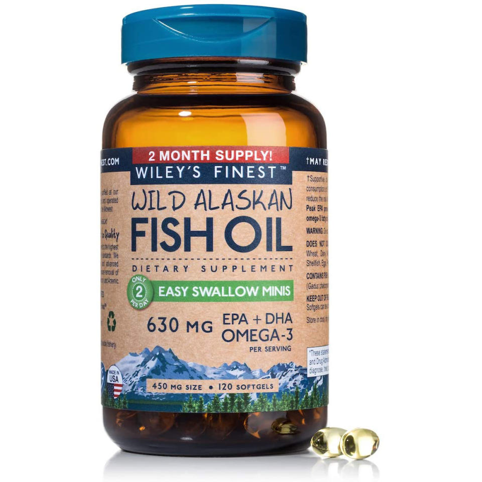 Wild Alaskan fish oil, fish oil supplement