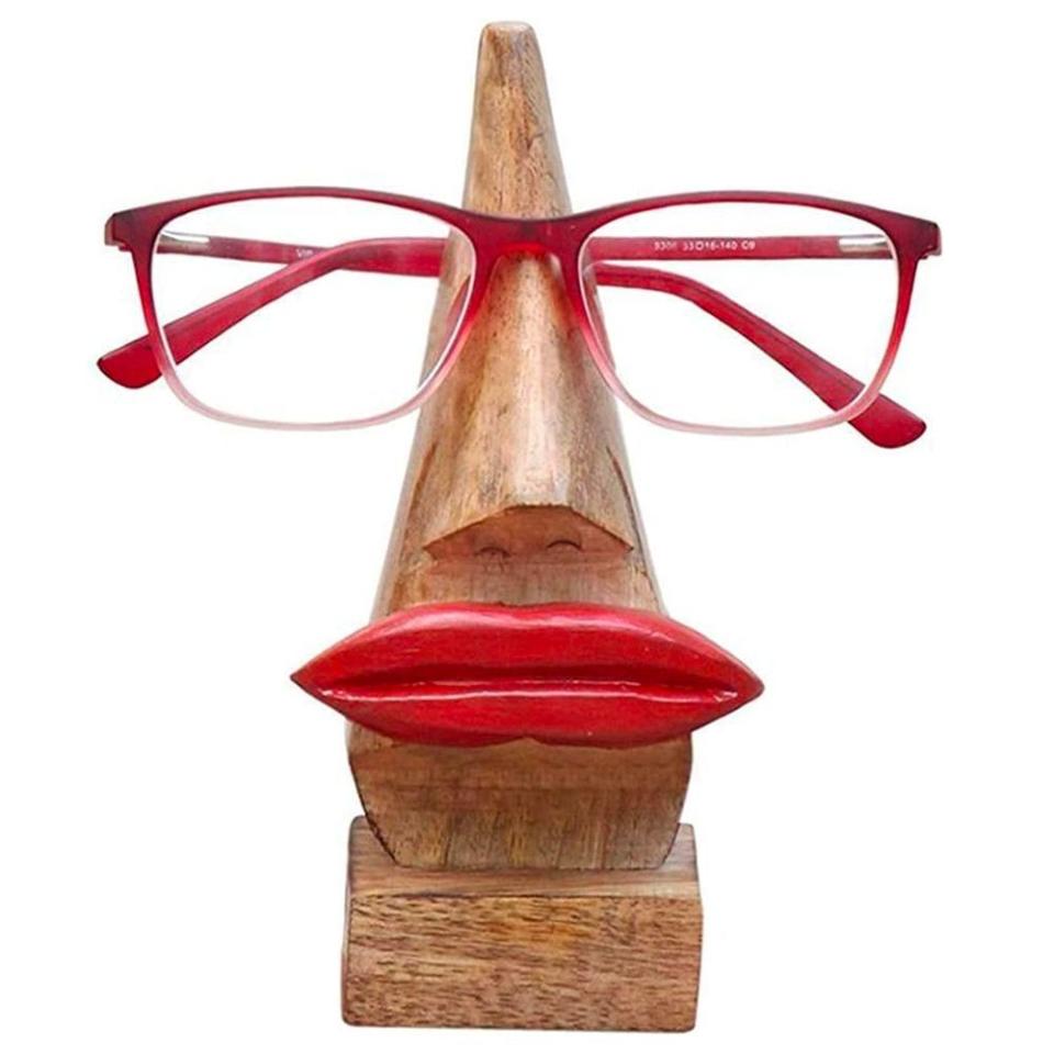 44) Wooden Glasses Holder