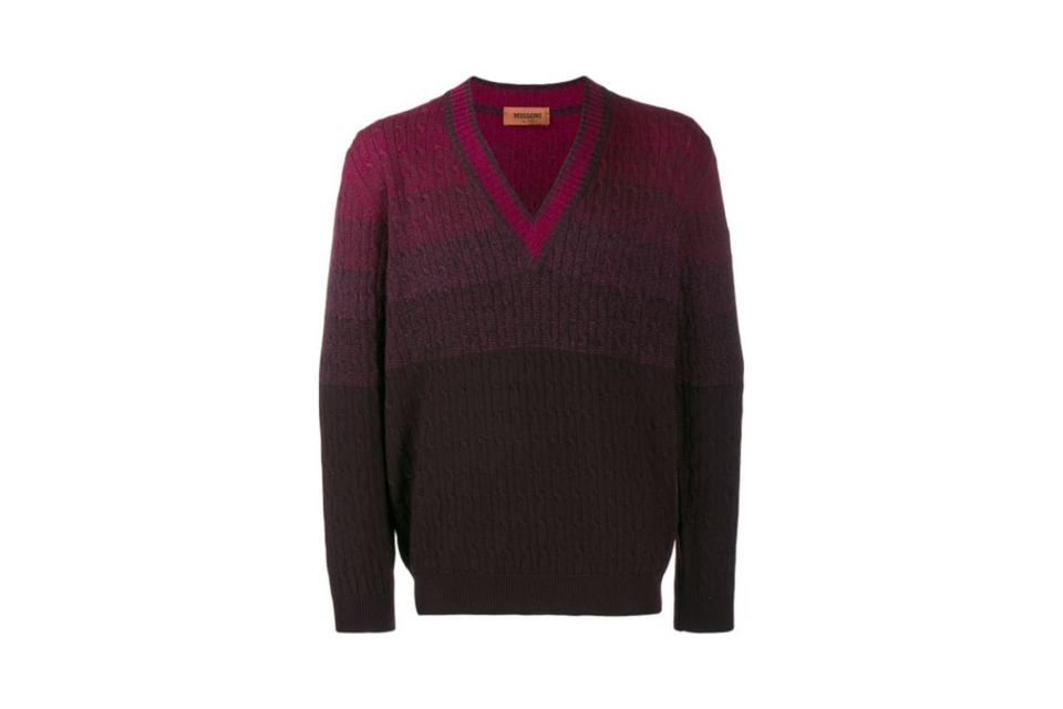 Missoni degradé cable-knit jumper (was $1,035, 44% off with code "JAN20")