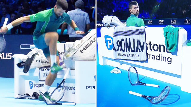 Novak Djokovic in telling confession after racquet-smashing outburst at ATP  Finals
