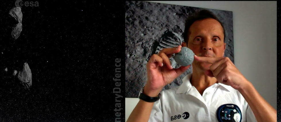 L'astrophysicien Patrick Michel est l'un des scientifiques à l'origine du test de déviation d'astéroïdes réalisé par la mission américaine Dart et bientôt documenté par la mission européenne Hera, dont il est le responsable scientifique.   - Credit:Esa