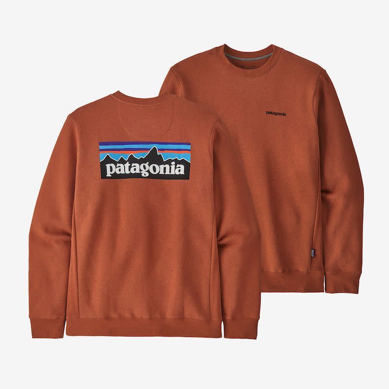 <p><a href="https://go.redirectingat.com?id=74968X1596630&url=https%3A%2F%2Fwww.patagonia.com%2Fproduct%2Fp-6-logo-uprisal-crewneck-sweatshirt%2F39657.html&sref=https%3A%2F%2F" rel="nofollow noopener" target="_blank" data-ylk="slk:Shop Now;elm:context_link;itc:0;sec:content-canvas" class="link rapid-noclick-resp">Shop Now</a></p><p>Logo Crew Sweatshirt</p><p>$54.99</p><p>patagonia.com</p>