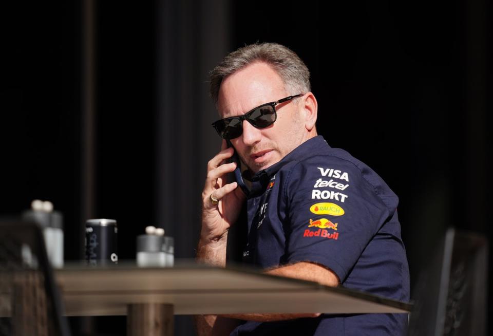 Horner was cleared by an internal investigation of ‘inappropriate behaviour’ (David Davies/PA Wire)