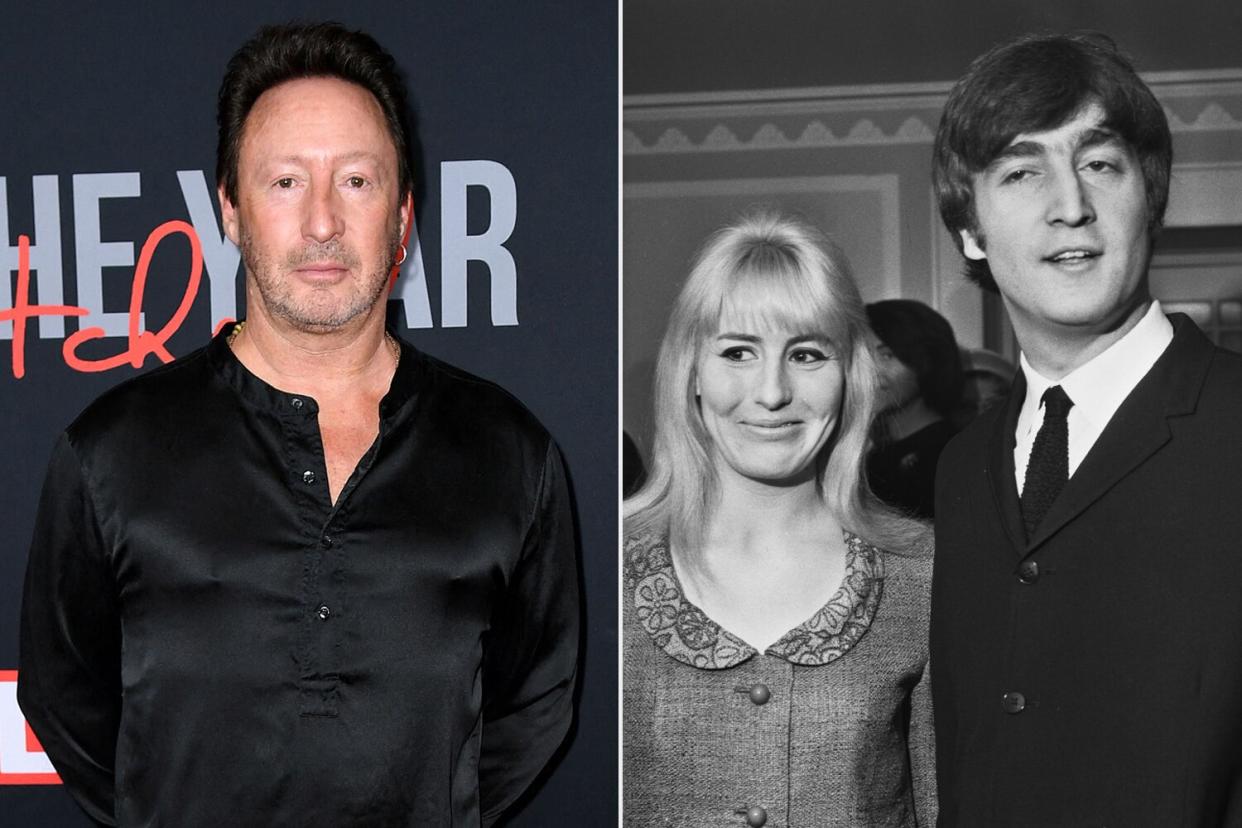 Julian Lennon; Cynthia Lennon; John Lennon