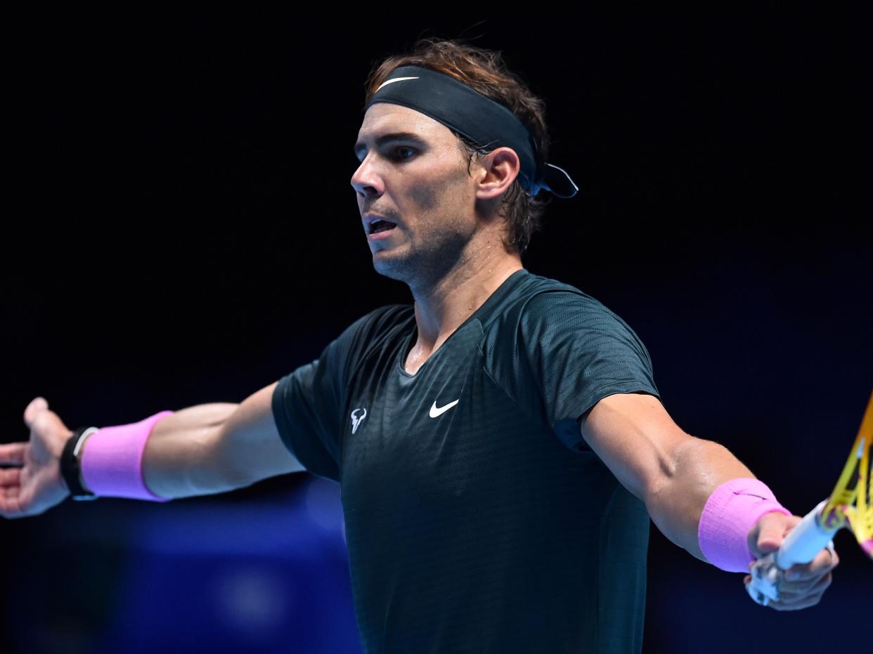 <p>The O2 Arena is hosting the ATP Finals for the final time before the tournament moves elsewhere</p> (AFP via Getty Images)