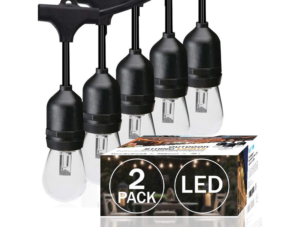 SUNTHIN Pack of 2 48ft LED String of Lights