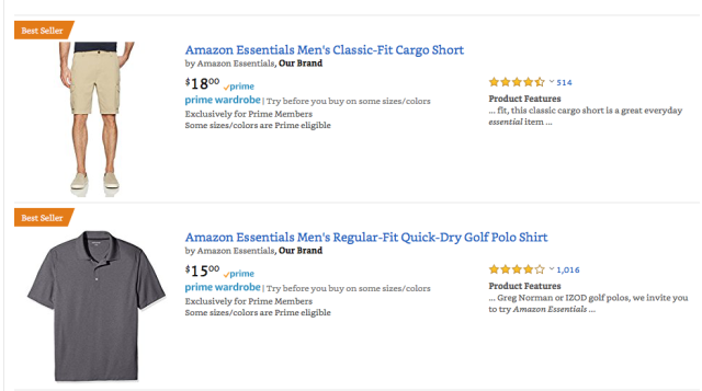 Amazon Essentials, Männermode (Amazon.com).