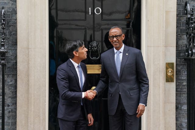 President of Rwanda Paul Kagame UK visit