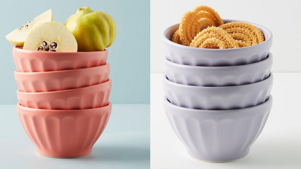 Add more color to your home with these bowls.