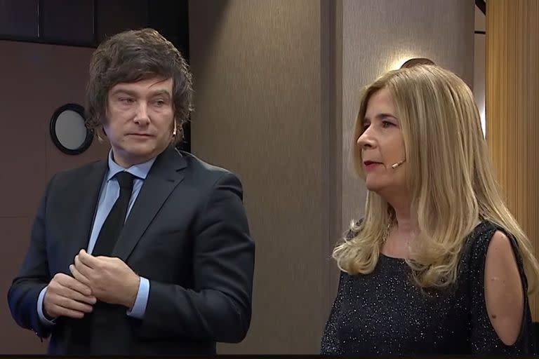 Javier Milei protagonizó un tenso cruce con Mercedes Ninci cuando la periodista calificó una de las propuestas del economista como “delirante”