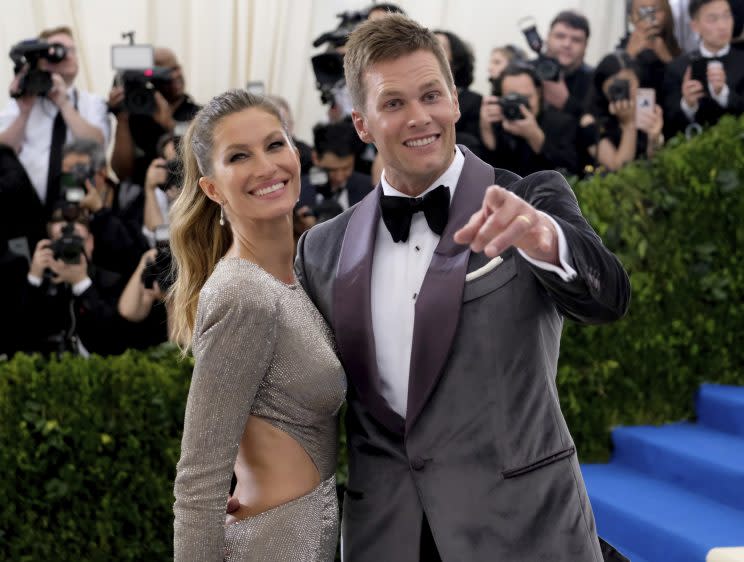 Tom Brady and wife Gisele Bundchen have been married since 2009. (AP)