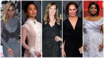 Nominees for the 75th Golden Globe Awards, Best Performance by an Actress in a Supporting Role in any Motion Picture category, (L-R) Mary J. Blige, Hong Chau, Allison Janney, Laurie Metcalf and Octavia Spencer are seen in a combination of file photos. REUTERS/File Photos