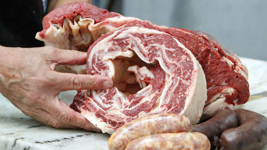 Asado: el precio de la carne se amesetó en comparación a los demás productos.