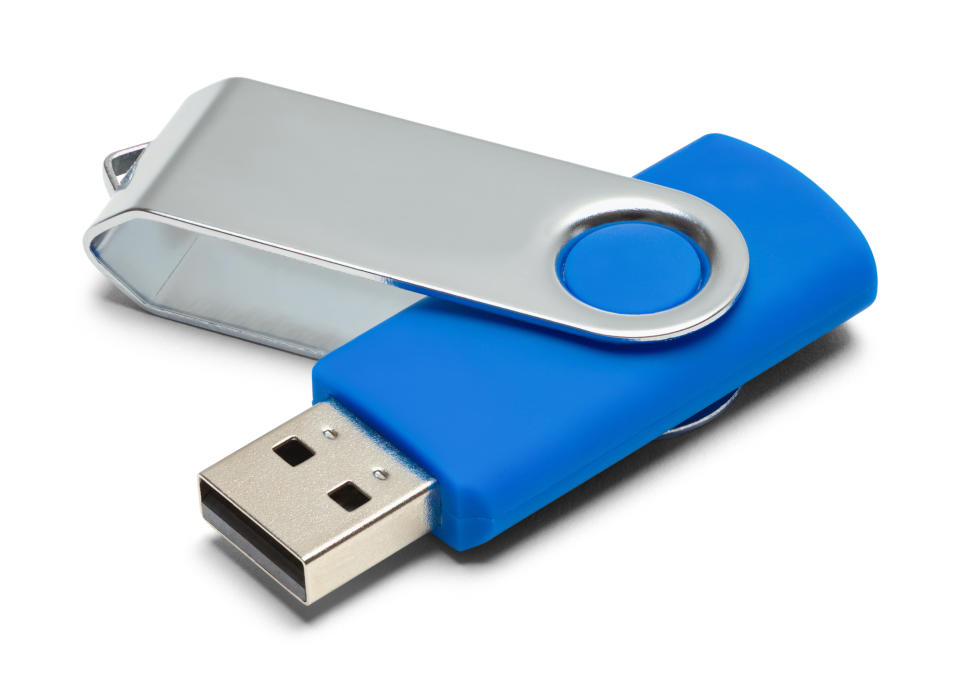 A USB drive