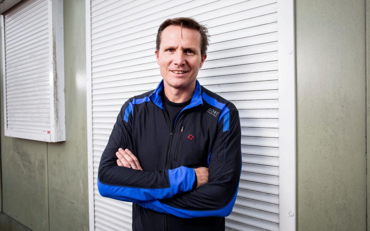 Former 400m runner Roger Black photographer in Guildford this month - Jeff Gilbert/Telegraph