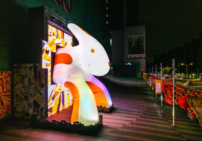 光展區「未來 · 穿梭 · 兔子洞」。取自台北市觀光傳播局官網。
