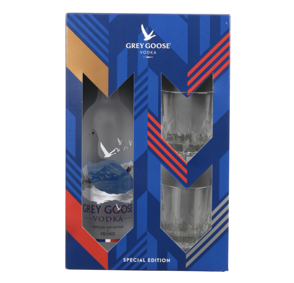 <p><a href="https://go.redirectingat.com?id=74968X1596630&url=https%3A%2F%2Fwww.reservebar.com%2Fproducts%2Fgrey-goose-rocks-glass-gift-pack%2FGROUPING-1753964.html%3Fproduct_id%3D2946601%26gclid%3DCjwKCAjwgsqoBhBNEiwAwe5w0zi2qJ-qcnPr3ao5Fa1-C6drbo4mzj0Bh6scRazTFJzbBq9ajOOEQhoCxVsQAvD_BwE&sref=https%3A%2F%2Fwww.esquire.com%2Ffood-drink%2Fdrinks%2Fg29390492%2Fbest-alcohol-gifts%2F" rel="nofollow noopener" target="_blank" data-ylk="slk:Shop Now;elm:context_link;itc:0;sec:content-canvas" class="link ">Shop Now</a></p><p>Rocks Glass Gift Pack</p><p>ReserveBar</p><p>$43.00</p>