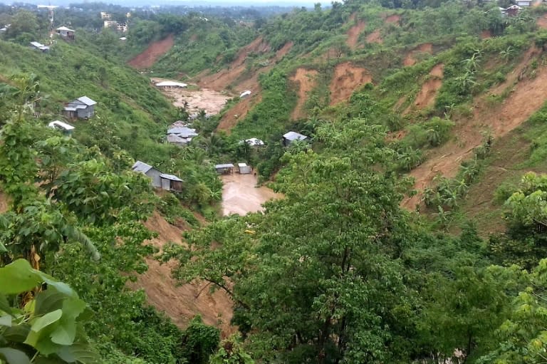 Heavy monsoon rains have fuelled Bangladesh's deadline landslides