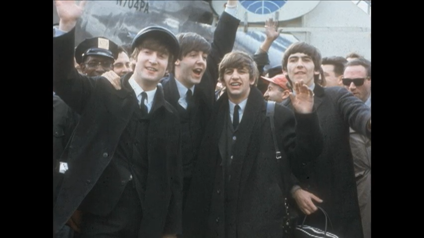 The Beatles (from left, John Lennon, Paul McCartney, Ringo Starr and George Harrison) in 1964.