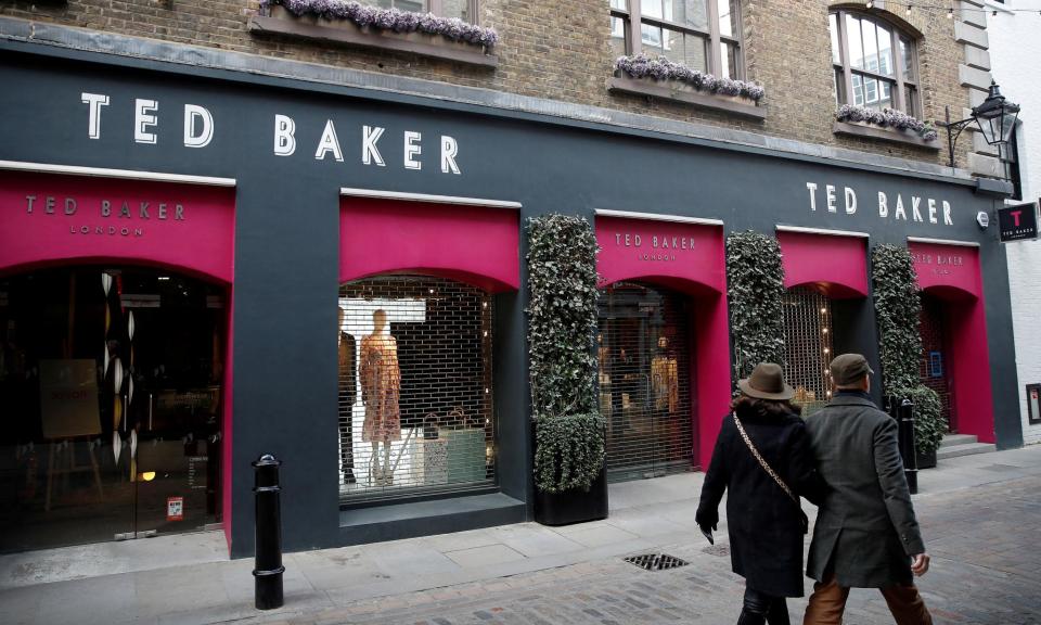 <span>The Ted Baker shop in Covent Garden, London. Authentic Brands said the brand’s stores and website would continue to trade during administration.</span><span>Photograph: Peter Nicholls/Reuters</span>