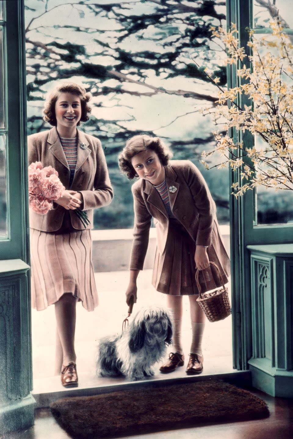 Princess Elizabeth and Princess Margaret
