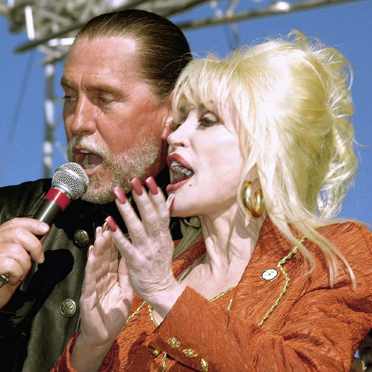 Dolly Parton, Randy Parton (Todd Wetherington / AP)