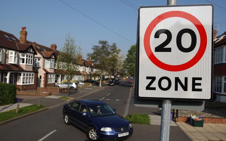 The rollout of new 20mph zones come as part of Sadiq Khan’s Vision Zero plan, which aims to end death and injury on the roads - PA Images/Alamy Stock Photo