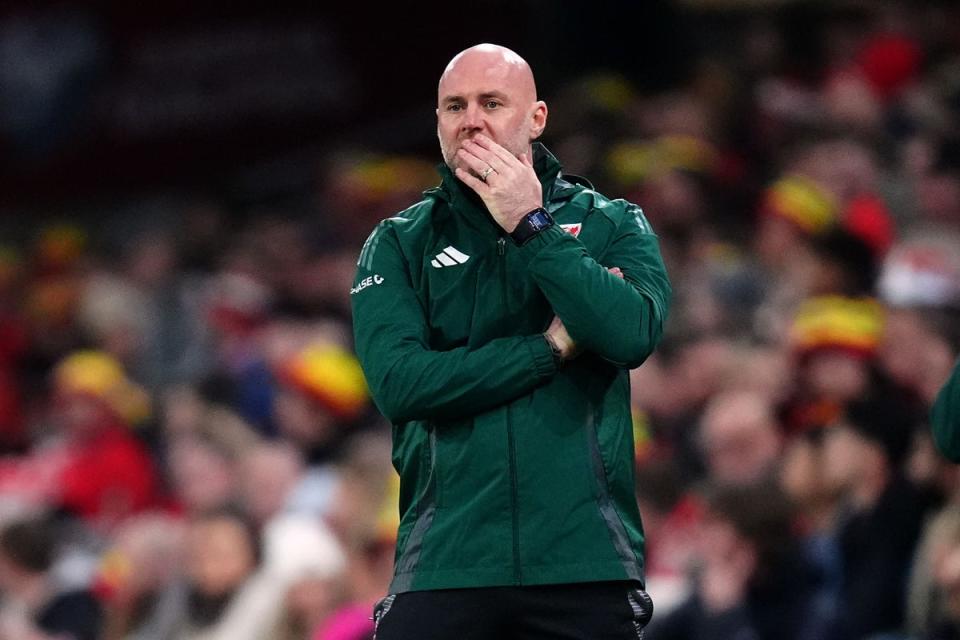 Rob Page spent nearly four years in charge of Wales (PA)