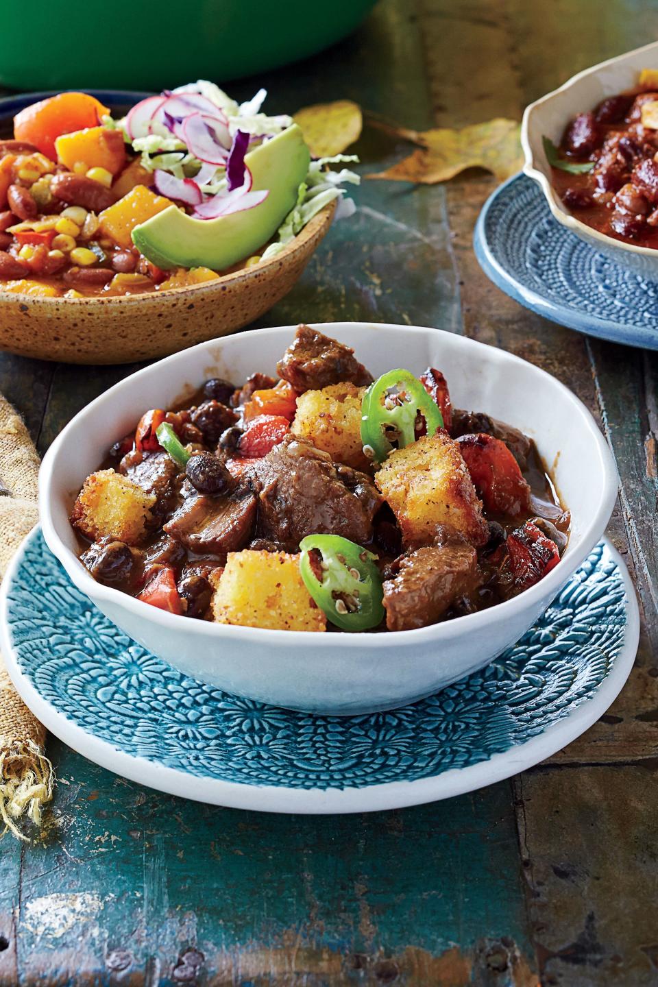 Slow-Cooker Brisket Chili