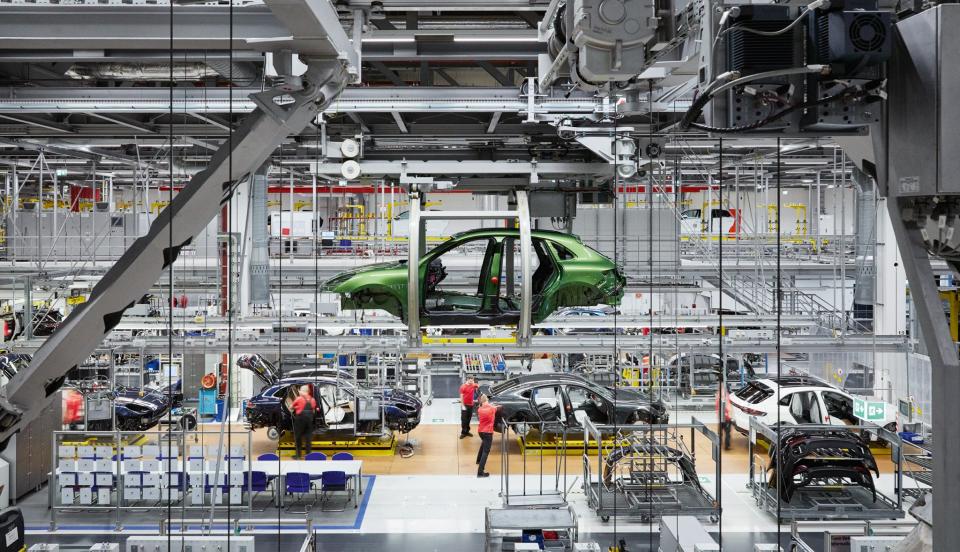 A shot of Porsche's Leipzig facility, which also builds the Macan. Leipzig's a great town and if you're planning a trip, <u>you can take a Porsche factory tour too</u>! <em>Porsche</em>