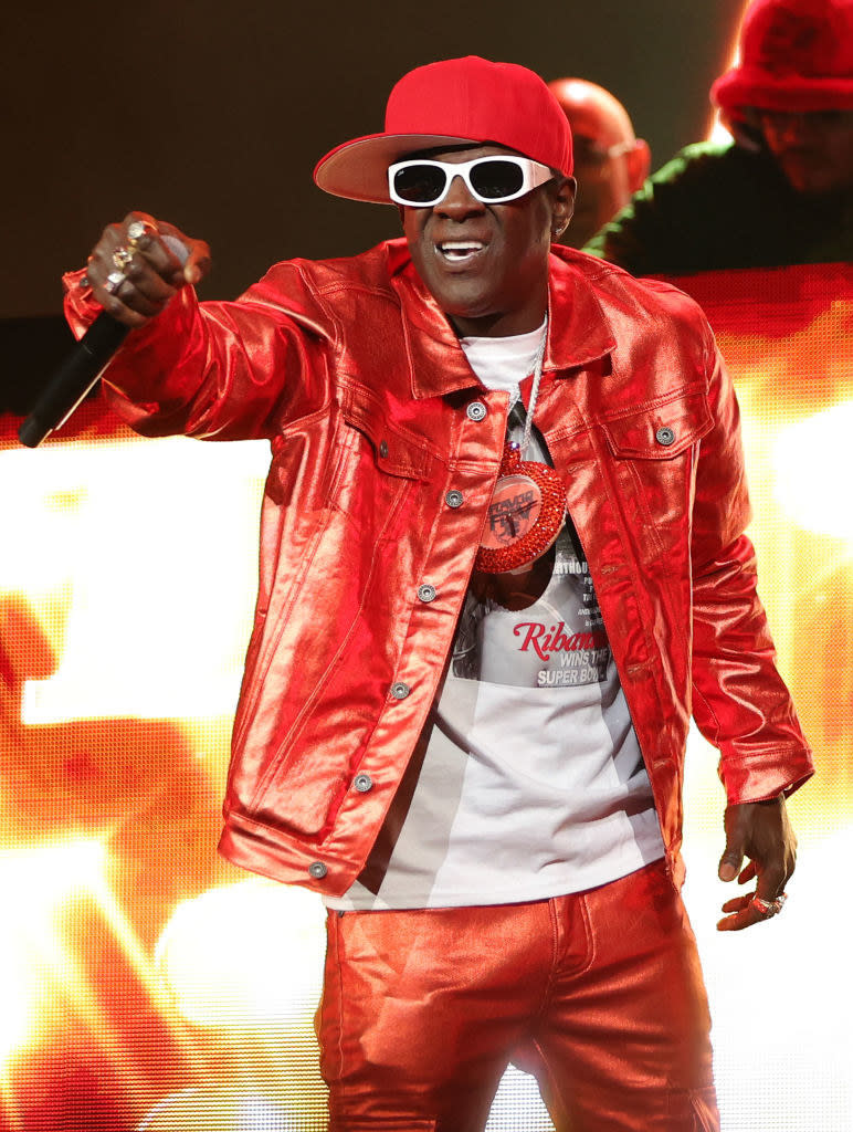 Flavor Flav performing