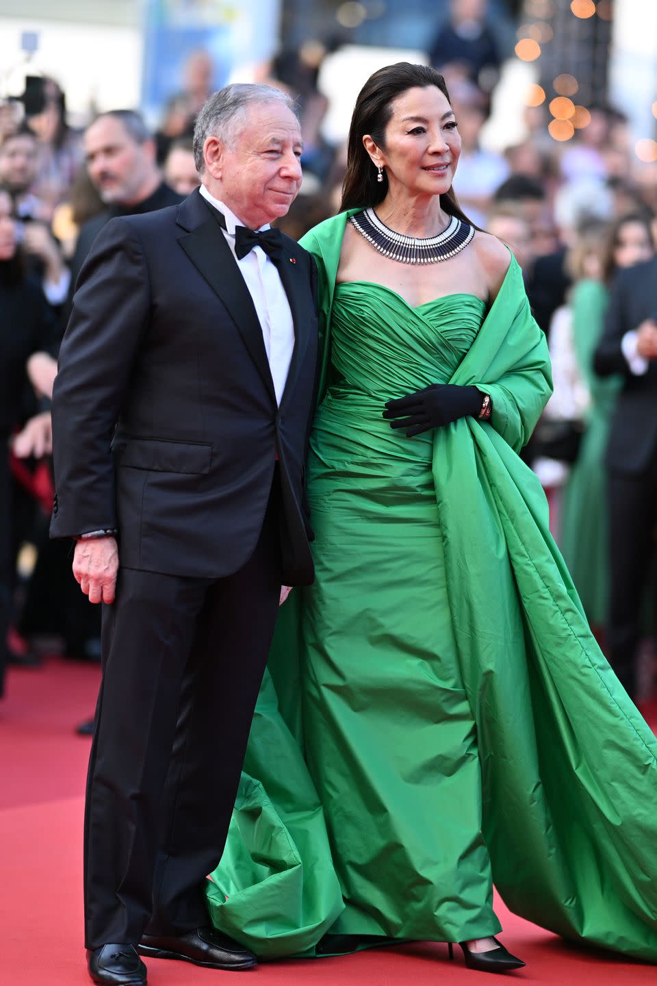 Michelle Yeoh and Jean Todt