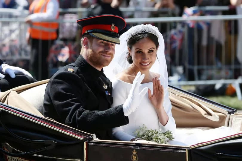Harry and Meghan married in front of the world in 2018