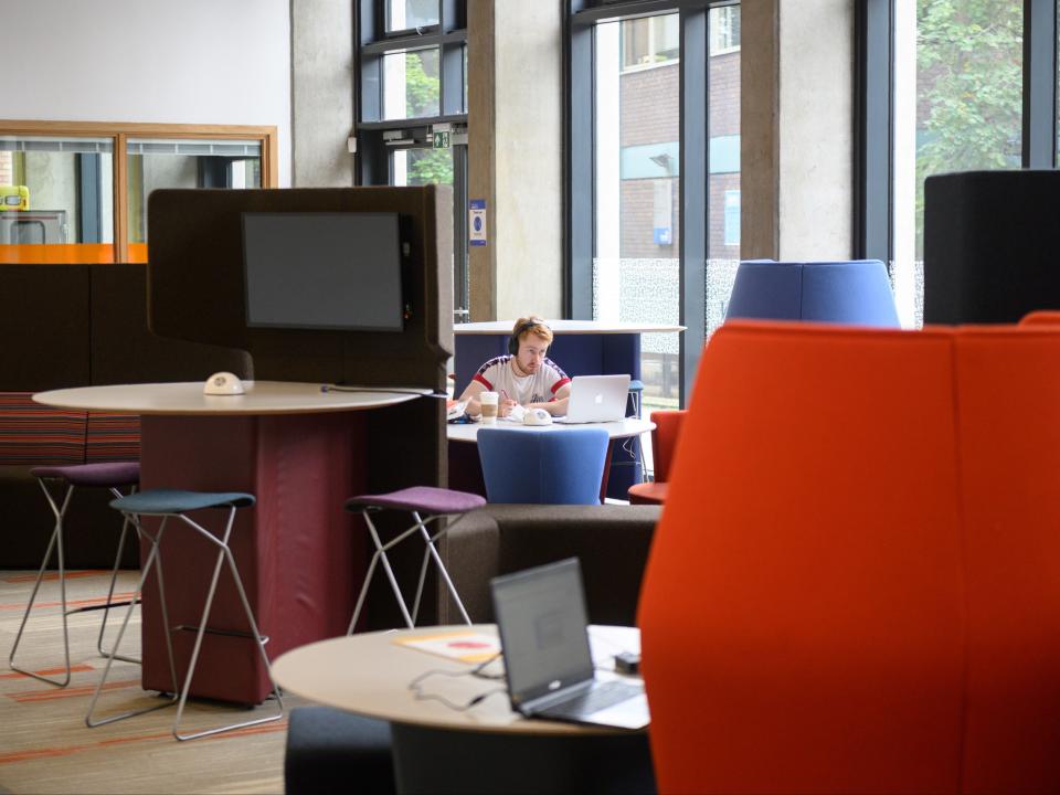 All university students in England will be allowed to resume in-person teaching from 17 May, the prime minister has confirmed (AFP via Getty Images)