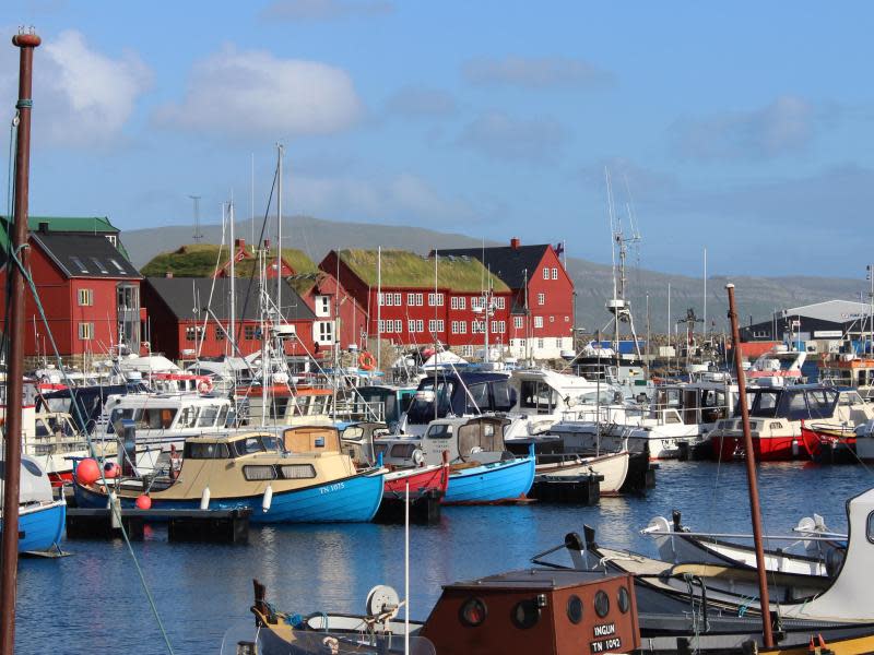 Tórshavn ist mit etwa 20 000 Einwohnern eine der kleinsten Hauptstädte der Welt. Foto: Lea Sibbel