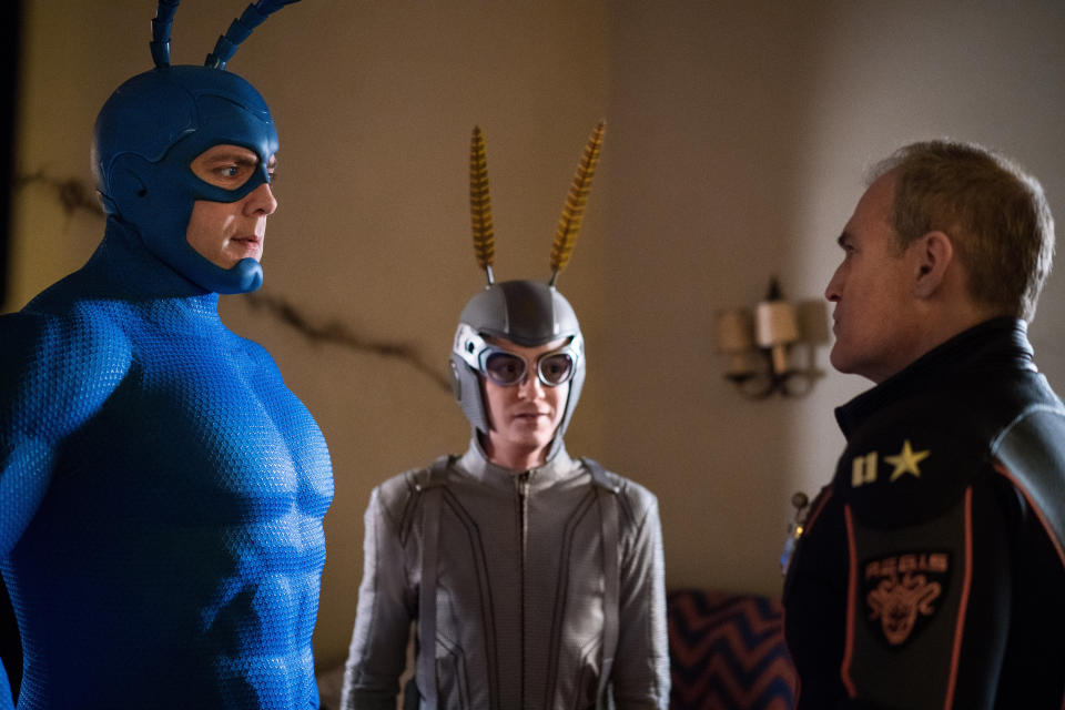 "The Tick" on Amazon Prime. (Photo: Myles Aronowitz/Amazon Studios)