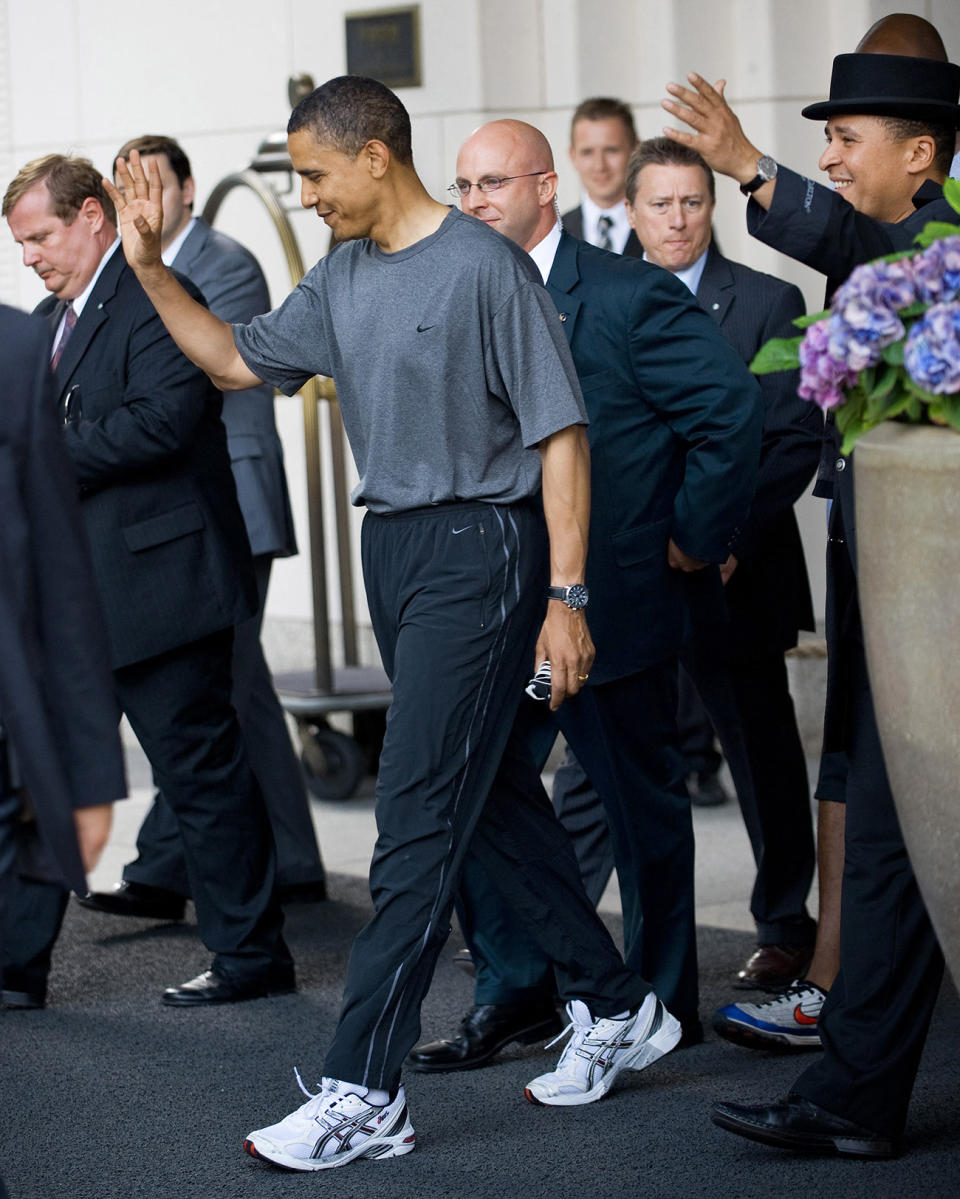Barack Obama’s Asics Sneakers, 2008