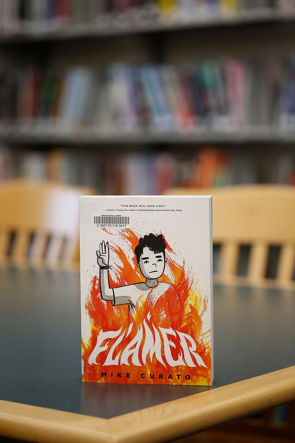 A book reconsideration committee reviewed "Flamer," by Mike Curato, which was challenged in Volusia County.