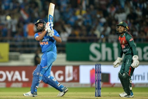 Rohit smashed 85 to lead his side to victory