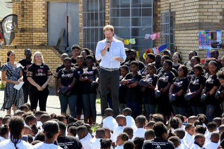 Prince Harry and Meghan begin their Africa tour in Cape Town